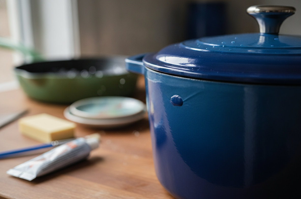 How to Fix Chipped Enamel on Cast Iron Cookware Safely